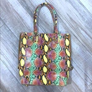 Alice and Olivia Snake Skin Tote.